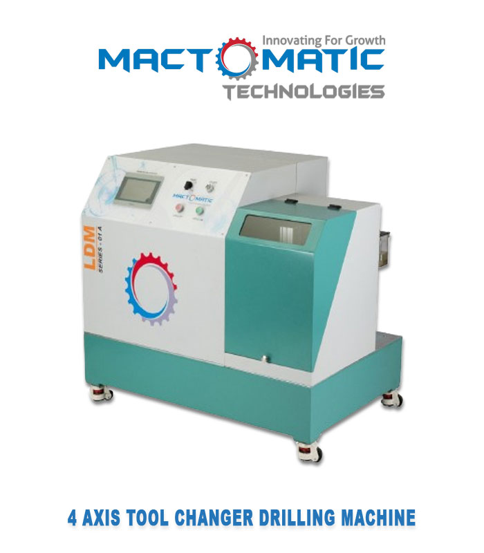 Door Closer 4 Axis Tool Changer Drilling Machine Manufacturers Rajkot Gujarat India