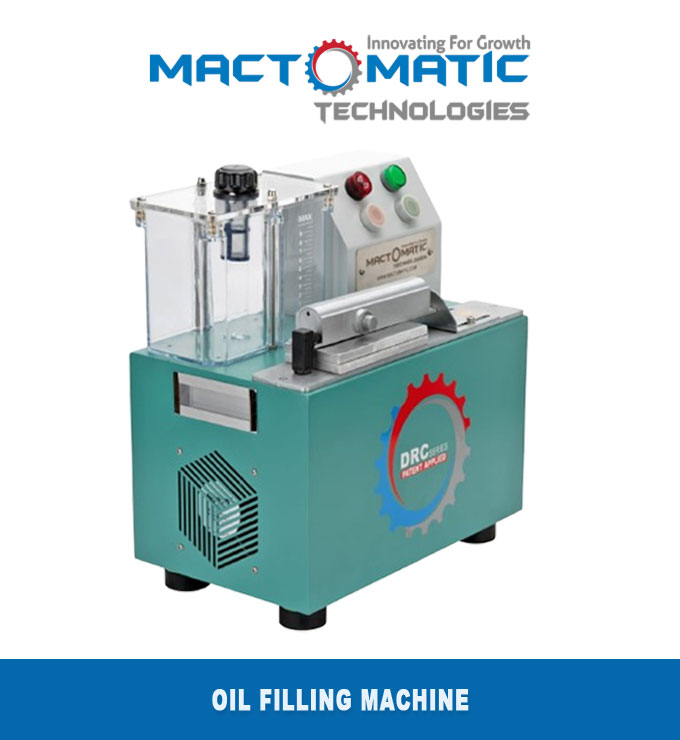 Hydraulic Door Closer Oil Filling Machine Manufacturers - Suppliers and Exporters Rajkot Gujarat India